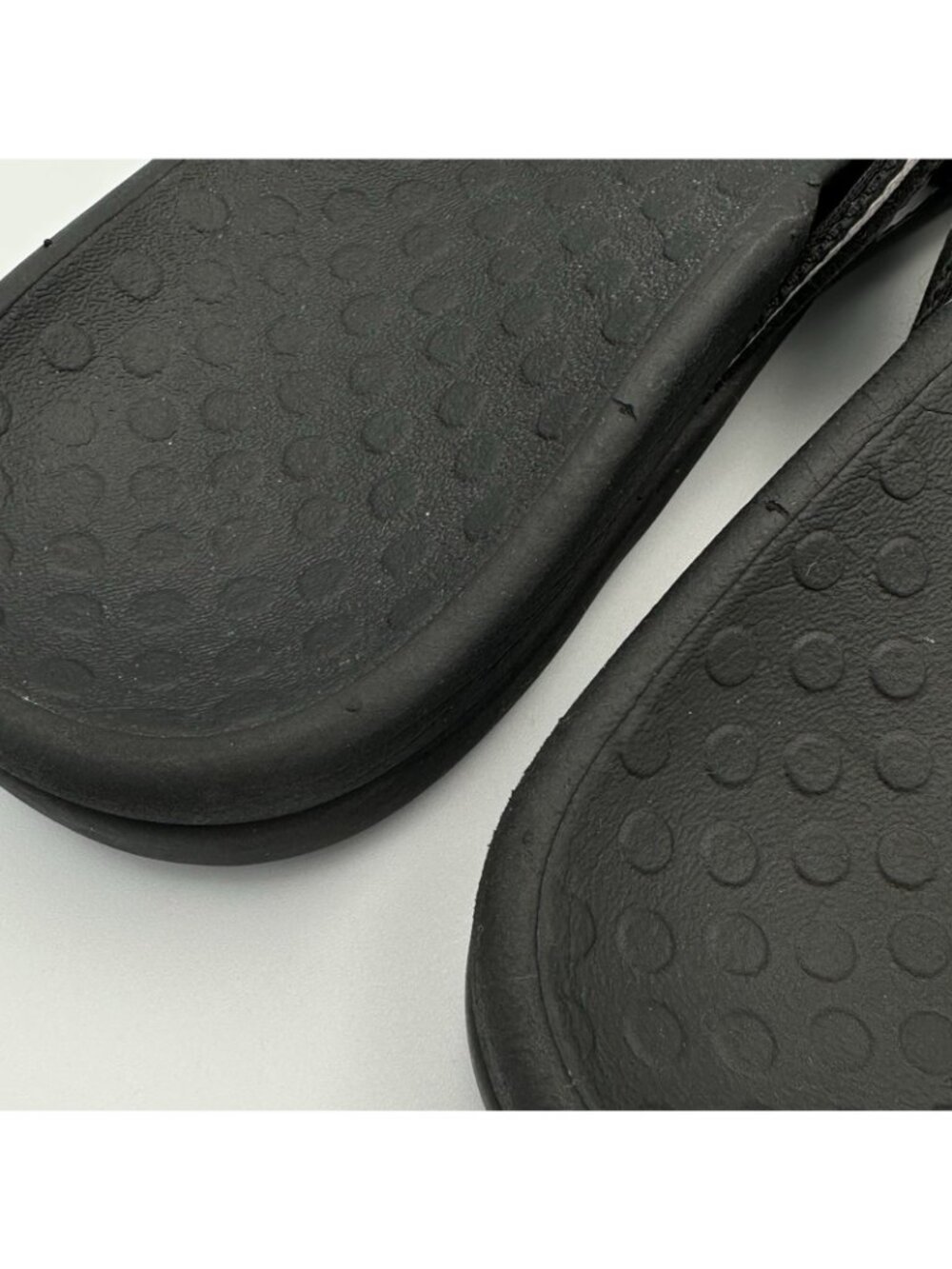 Vionic Tide II Toe Post Sandals Women's Size 8 US Black Flip Flop Slip On - Picture 12 of 13
